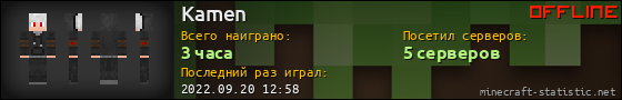 Юзербар 560x90 для Kamen