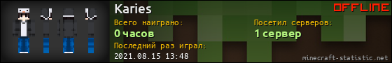 Юзербар 560x90 для Karies