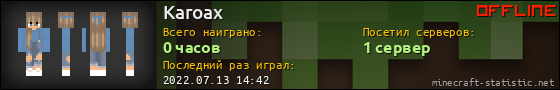 Юзербар 560x90 для Karoax