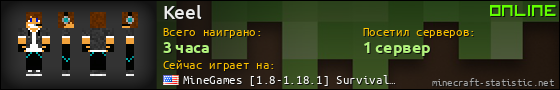 Юзербар 560x90 для Keel