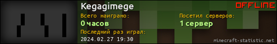 Юзербар 560x90 для Kegagimege