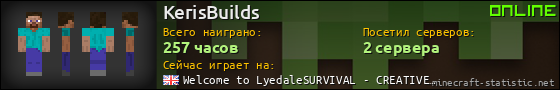 Юзербар 560x90 для KerisBuilds
