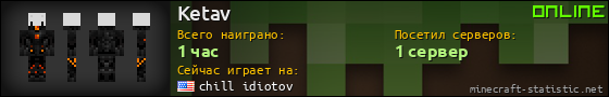 Юзербар 560x90 для Ketav