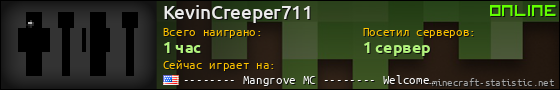 Юзербар 560x90 для KevinCreeper711