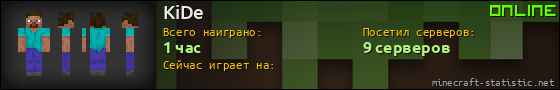 Юзербар 560x90 для KiDe
