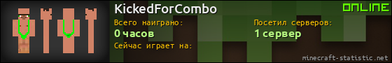 Юзербар 560x90 для KickedForCombo