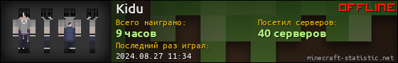 Юзербар 560x90 для Kidu