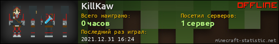 Юзербар 560x90 для KillKaw