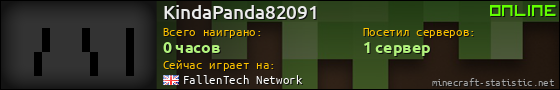 Юзербар 560x90 для KindaPanda82091