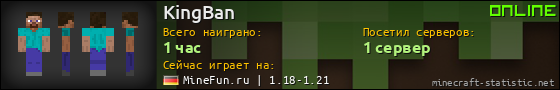 Юзербар 560x90 для KingBan