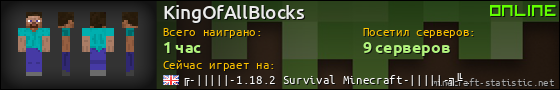 Юзербар 560x90 для KingOfAllBlocks