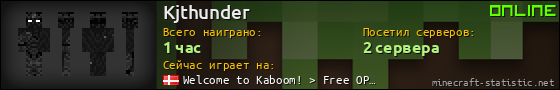 Юзербар 560x90 для Kjthunder