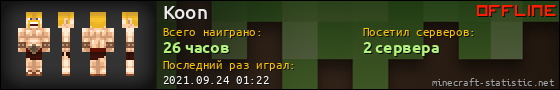Юзербар 560x90 для Koon