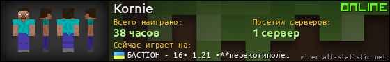 Юзербар 560x90 для Kornie