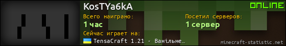 Юзербар 560x90 для KosTYa6kA