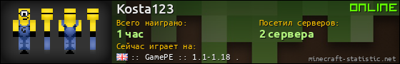 Юзербар 560x90 для Kosta123