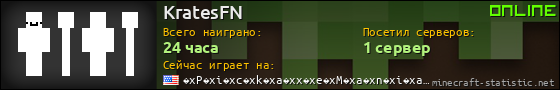 Юзербар 560x90 для KratesFN