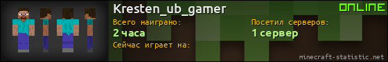 Юзербар 560x90 для Kresten_ub_gamer