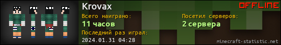 Юзербар 560x90 для Krovax