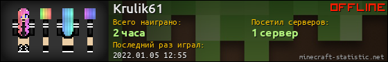 Юзербар 560x90 для Krulik61