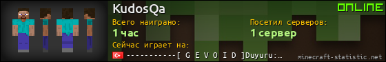 Юзербар 560x90 для KudosQa
