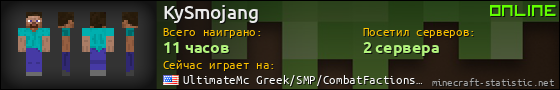 Юзербар 560x90 для KySmojang