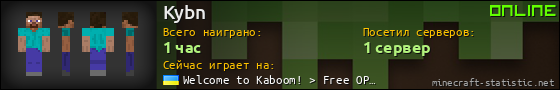 Юзербар 560x90 для Kybn