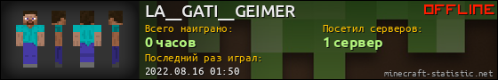 Юзербар 560x90 для LA__GATI__GEIMER