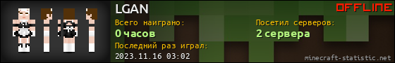 Юзербар 560x90 для LGAN