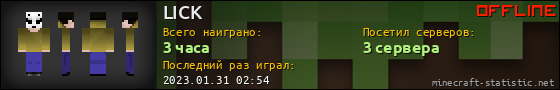 Юзербар 560x90 для LICK