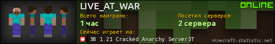 Юзербар 560x90 для LIVE_AT_WAR