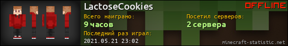 Юзербар 560x90 для LactoseCookies