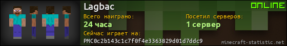 Юзербар 560x90 для Lagbac
