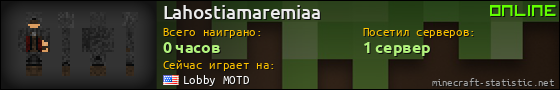 Юзербар 560x90 для Lahostiamaremiaa