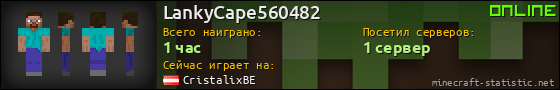 Юзербар 560x90 для LankyCape560482