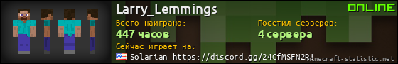 Юзербар 560x90 для Larry_Lemmings