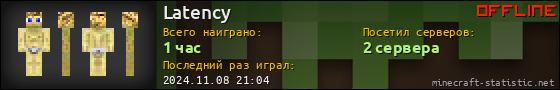 Юзербар 560x90 для Latency
