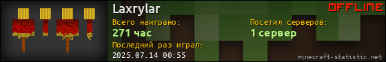 Юзербар 560x90 для Laxrylar