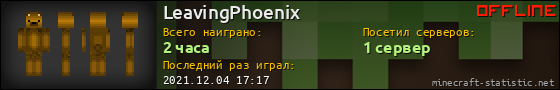 Юзербар 560x90 для LeavingPhoenix