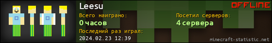 Юзербар 560x90 для Leesu
