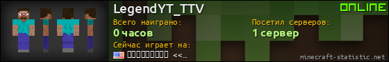 Юзербар 560x90 для LegendYT_TTV