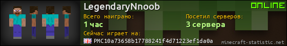 Юзербар 560x90 для LegendaryNnoob