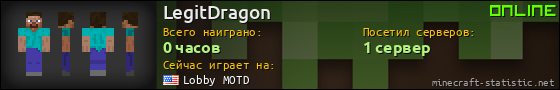 Юзербар 560x90 для LegitDragon