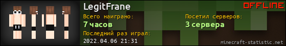 Юзербар 560x90 для LegitFrane