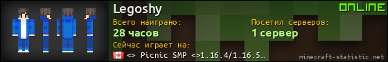 Юзербар 560x90 для Legoshy