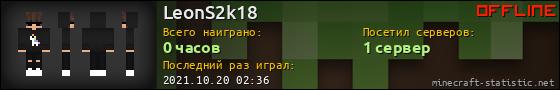 Юзербар 560x90 для LeonS2k18