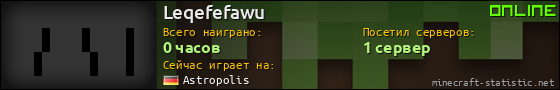Юзербар 560x90 для Leqefefawu
