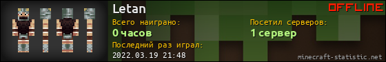 Юзербар 560x90 для Letan