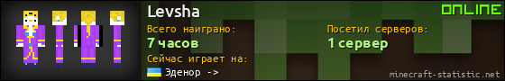 Юзербар 560x90 для Levsha