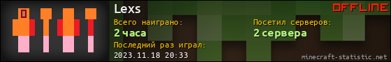 Юзербар 560x90 для Lexs